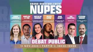 Débat public  Grand Rassemblement NUPES FE7 – 2ème partie [upl. by Neff402]