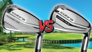 Cobra Forged Tec vs Forged Tec X Irons COMPARED [upl. by Anul743]