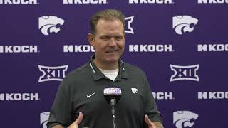 KState Football  Conor Riley Press Conference  Oct 10 2024 [upl. by Jessie]