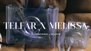 Telfar x Melissa Jelly Bag Review Unboxing  What Fits Inside [upl. by Sebastiano]