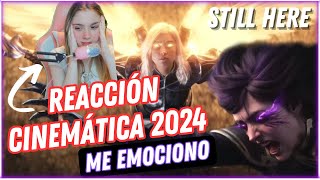 👀 REACCIONO A LA NUEVA CINEMÁTICA DEL LOL🔥Y ME EMOCIONO😭SEASON 2024 [upl. by Ozzy550]