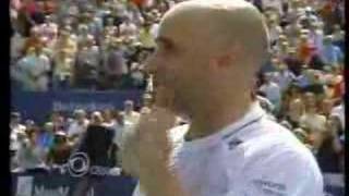 Andre Agassi Final Farewell [upl. by Anelleh]