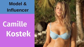 Camille Kostek  The Perfect Fashion Model amp Influencer  Biography [upl. by Tobe]