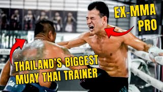 Can An ExMMA Pro Survive A BRUTAL Muay Thai Training Camp in Thailand  Ft Superbon [upl. by Mendez]