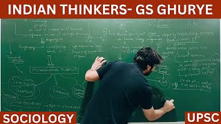 Lec 02 Indian Thinkers  GS Ghurye Methodology and Perspectives sociology gsghurye upsc net [upl. by Brittain110]