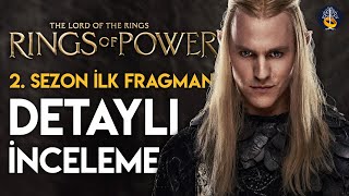 Güç Yüzükleri 2 Sezon Fragmanı DETAYLI İNCELEMESİ The Rings of Power 2 Sezon İlk Teaser Trailer [upl. by Dinsmore]