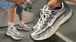 Nike P6000 Flat Pewter Grey  review amp on feet [upl. by Ayna]