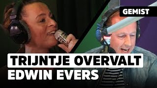 Wauw Edwin Evers zingt spontaan een duet met Trijntje Oosterhuis  Live bij Evers Staat Op [upl. by Bannerman]