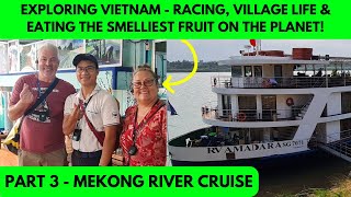 Amawaterways Mekong River Cruise  Fabulous Day Victorious Night amp Crossing the Cambodian Border [upl. by Wiltz]