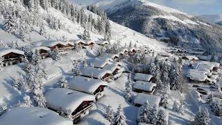 Zillertal Arena birdseye view [upl. by Katlaps]