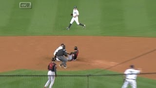 Yankees turn a wild triple play thanks to two rundowns [upl. by Oirotciv]