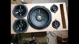 Car Audio En Casa  Kicker Amplificada Primeras Pruebas [upl. by Conger]