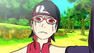 Sarada Awakens Mangekyo Sharingan Naruto Parody [upl. by Ainoek]