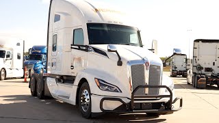 Efficiency Meets Comfort Werner’s New Truck Line Up  Kenworth T680 [upl. by Eyk]