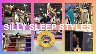 Sleep Challenge  Silly Sleep Styles  Gymscool [upl. by Atinreb498]