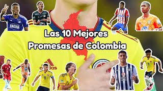 Las 10 promesas del futbol en colombia [upl. by Clarhe]