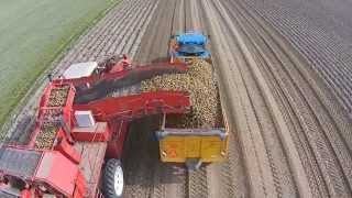 Aardappels rooien met Haartsen Dekker VOF [upl. by Delos]