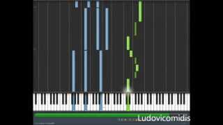 I Giorni  Ludovico Einaudi Tutorial  MIDI [upl. by Lisabet]