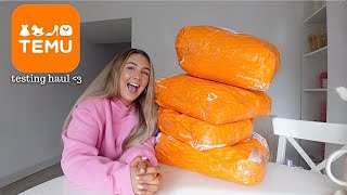 TESTING TEMU huge haul im shocked [upl. by Ahtael835]