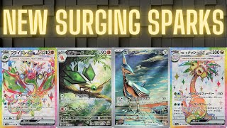 More Pokemon Surging Sparks Cards Revealed [upl. by Ahsiner302]