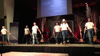 Lake Community Church Flawless stick drama [upl. by Eirrol]