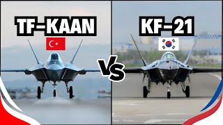 Battle of the Skies TFX KAAN vs KAI KF21 Fighter Jets [upl. by Klemens]