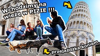 Krzywa Wieża w PIZIE     Ile kosztuje WEJŚCIE  Czy nasza Przyczepa Przecieka Vlog 659 [upl. by Ruvolo]