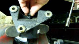 93 Volvo 240 Classic motor mount replacement [upl. by Balthasar262]