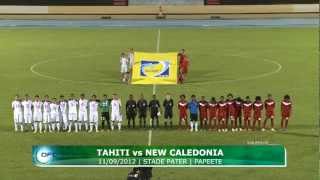 2014 FIFA World Cup Qualifier  Stage 3 Oceania  Tahiti vs New Caledonia Highlights [upl. by Yahsan]