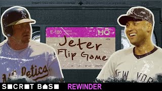 No matter how you know this game  Jeters flip Giambis no slide  it needs a deep rewind [upl. by Shaddock]