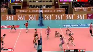 el mejor partido de voley femenino [upl. by Noonberg309]