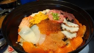 Huge Sashimi Bowl Challenge Record Set [upl. by Jannelle949]