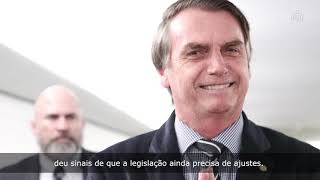 Jair Bolsonaro  Lei trabalhista e informalidade [upl. by Maze]