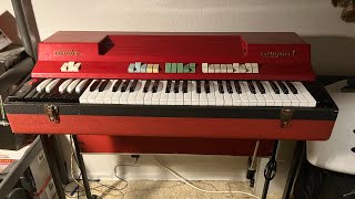 1964 Farfisa Combo Compact Organ Repair  Demo [upl. by Sedecrem269]