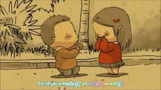 MV lyric Em có yêu anh không  Bueno F♥r Y♥u [upl. by Nivrag]