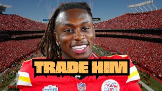 Sell High Week 3 WRs Why Xavier Worthy is a Trade Candidate in Fantasy Football [upl. by Adyeren]