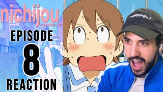 Nichijou Episode 8 Reaction  ANYTHING FOR A REACTION [upl. by Zachary]