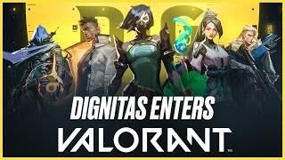 ROSTER ANNOUNCEMENT  DIGNITAS ENTERS VALORANT [upl. by Pirozzo]