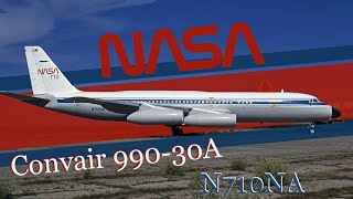 From airliner to research aircraft The life and times of a NASA Convair CV990 N710NA [upl. by Leoline282]