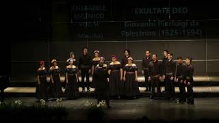 EXULTATE DEO Giovanni Pierluigi da Palestrina  ENSAMBLE ESCÉNICO VOCAL [upl. by Dewees]