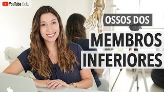 Ossos dos Membros Inferiores Sistema Esquelético 45  Anatomia etc [upl. by Salvador]