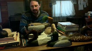 Carving a Canvasback Decoy from Pine The Design Process Part 1 of 5 [upl. by Ahtelrac]