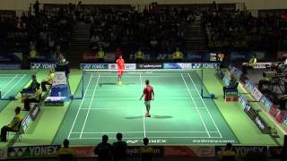 HD Australian Badminton Open 2013  Tian Houwei vs Lee Chong Wei [upl. by Livesay596]