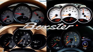 Porsche Boxster  ACCELERATION Battle  986 vs 987 vs 981 vs 718 [upl. by Colvin]