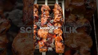 Russischer Schaschlik HonigSenf Sweet Tomato 👍🏻 schaschlik food essen fleisch grill bbq [upl. by Varden]