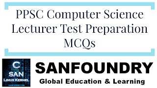 Part 1PPSC test MCQs from SANFOUNDRYOS basicsComputer science [upl. by Trbor]