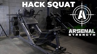 Arsenal Strength Hack Squat Machine Review [upl. by Chaille]