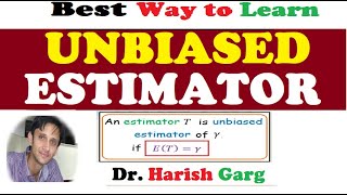 Unbiasedness Estimator  For good Point Estimator [upl. by Nealey]