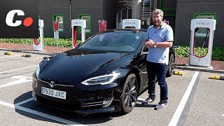 Tesla Model S P100D  Prueba  Test  Review en español  Cochesnet [upl. by Egrog]