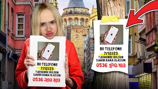 KAYIP TELEFON İLANIYLA YALANCILARI TESPİT ETMEK  OykuKarta [upl. by Madelle]